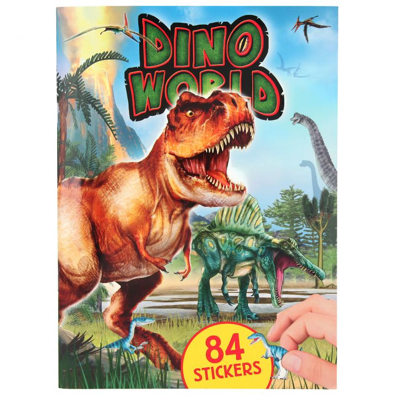 Depesche Dino World stickerboek met puffy stickers - 11881_A