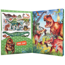 Afbeelding in Gallery-weergave laden, Depesche Dino World stickerboek met puffy stickers - 11881_A
