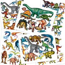 Afbeelding in Gallery-weergave laden, Depesche Dino World stickerboek met puffy stickers - 11881_A
