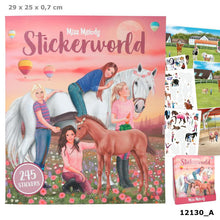 Afbeelding in Gallery-weergave laden, Depesche Miss Melody Stickerworld paarden stickerboek - 12130_A
