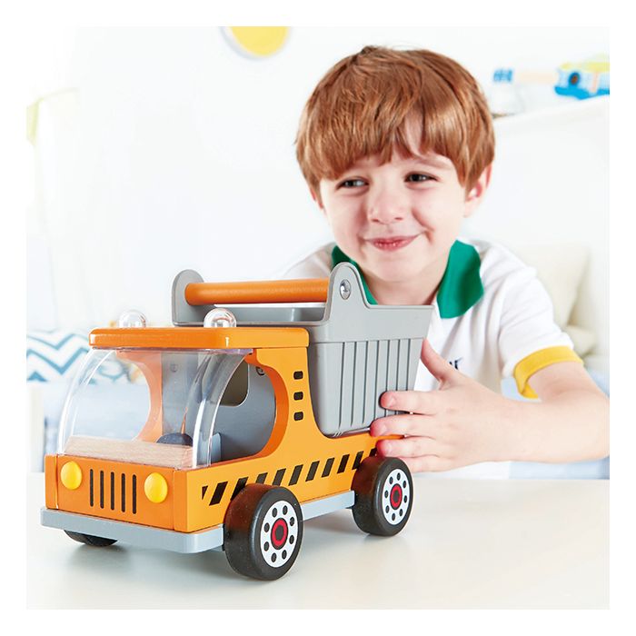 Hape Toys houten kiepauto vrachtwagen Dumper Truck - E3013