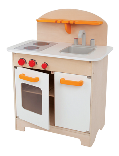 Hape E3100 houten Gourmet keuken Wit