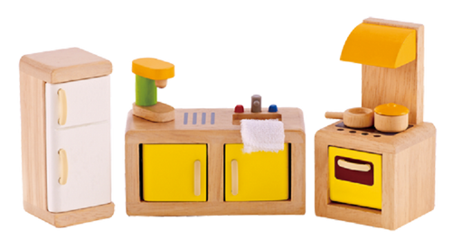 Hape Toys E3453 poppenhuis moderne keuken