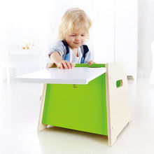 Afbeelding in Gallery-weergave laden, Hape Toys Sit and Stow Stool - E1045

