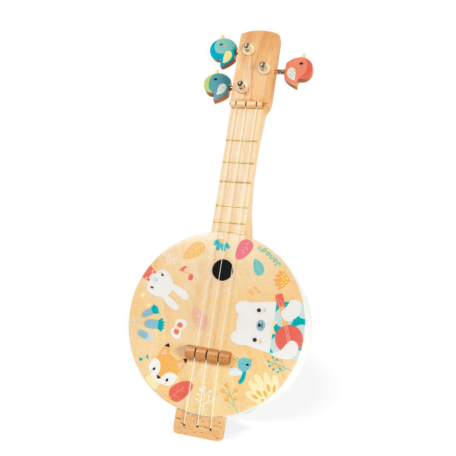 Janod houten banjo Pure