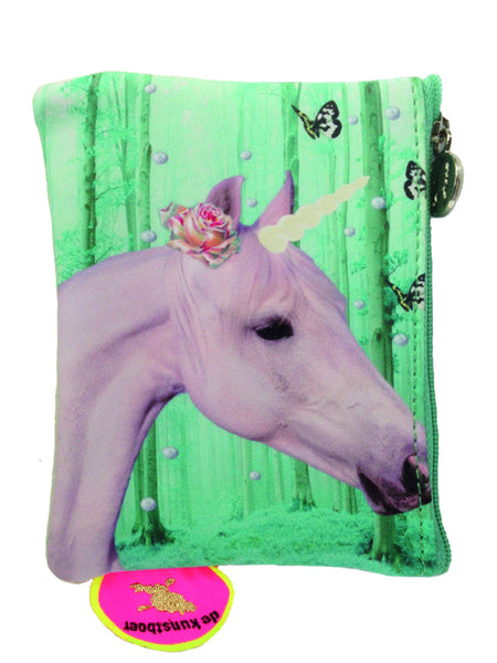 De Kunstboer KBMP006 portemonnee Unicorn Eenhoorn