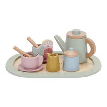 Afbeelding in Gallery-weergave laden, Little Dutch houten theeservies pastel -  LD7006
