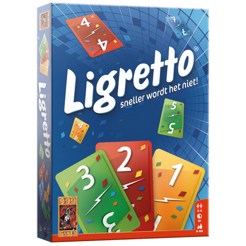 999 Games kaartspel Ligretto Blauw