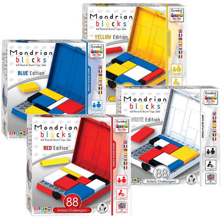Eureka Ah! Ha spel 8+ Mondrian Blocks