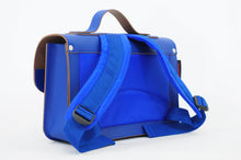 Afbeelding in Gallery-weergave laden, Own Stuff lederen kleuter boekentas Sailor - kobaltblauw
