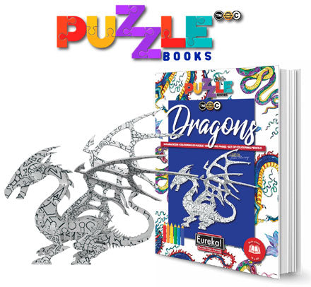 Eureka boek & puzzelboek 8+ Draken