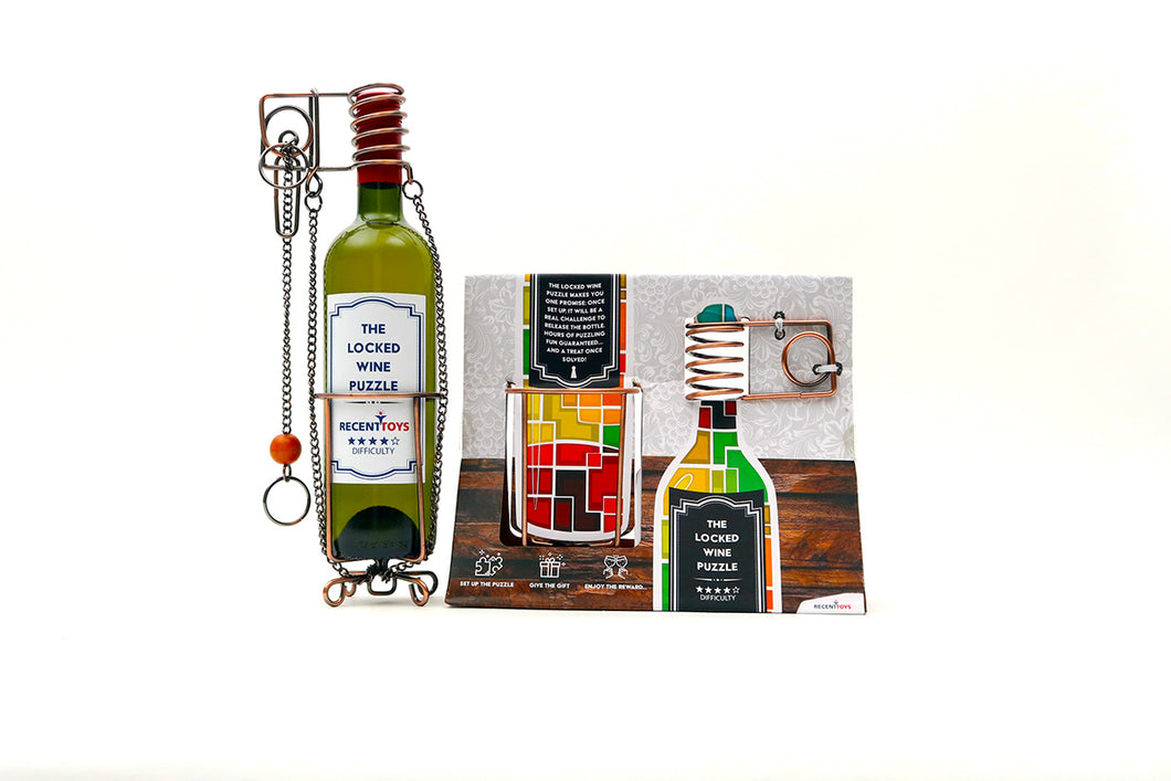 Recent Toys - The locked wine puzzle