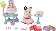 Afbeelding in Gallery-weergave laden, Sylvanian Families verjaardag speelset Tuxedo Cat meisje - 5646
