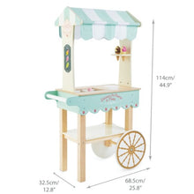 Afbeelding in Gallery-weergave laden, Le Toy Van TV327 Ice Cream Trolley - ijswagen
