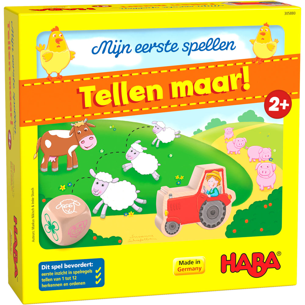 Haba spel Mijn eerste spellen 2+, Tellen maar! - 305880