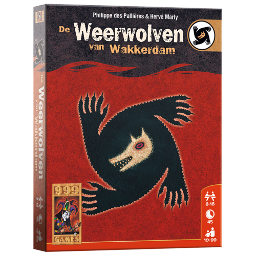 999 Games kaartspel De weerwolven van Wakkerdam basisspel