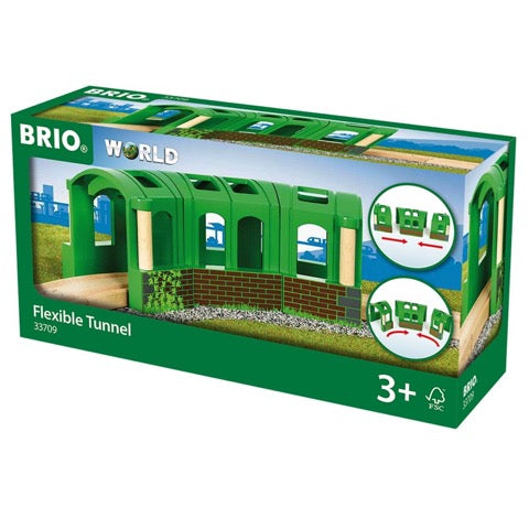 Brio 33709 groene flexibele tunnel - treinen uitbreidingsset