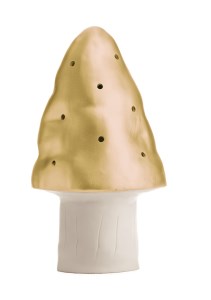 Heico 360208GO staanlamp paddenstoel klein goud