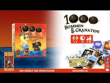 Video laden en afspelen in Gallery-weergave, 999 Games 1000 Bommen &amp; Granaten! - Dobbelspel
