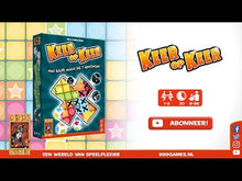 Video laden en afspelen in Gallery-weergave, 999 Games Keer op Keer - Dobbelspel
