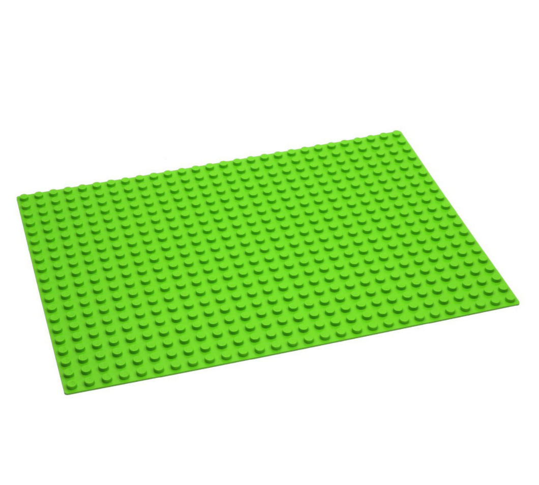 Hubelino Grondplaat Groen, 560 noppen - afmeting 45 x 32 cm