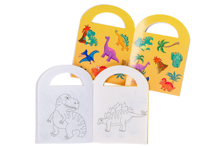 Kleurboekje Dino's - dinosaurussen