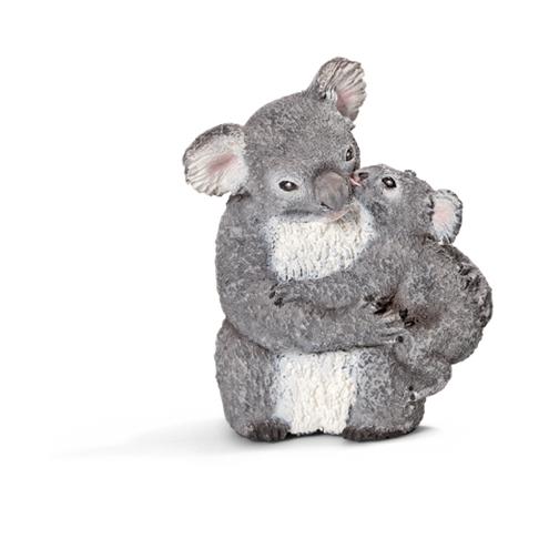 Schleich 14677 Koalabeer vrouwtje met baby jong