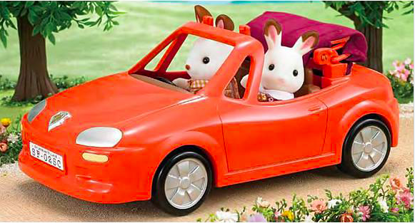 Sylvanian Families - 5227 - La voiture cabriolet Sylvanian