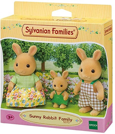 Sylvanian Families Sunny rabbit family, zonnig konijn familie -