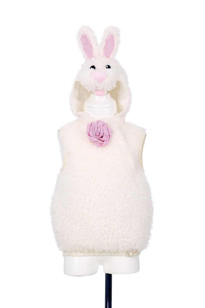 Souza 100471 Fuzzy Bunny verkleedpak konijntje - maat 2 jaar