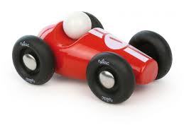 Vilac 2260 mini racewagen rood