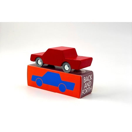 WaytoPlay Toys - Heen & Weer Auto - Rood