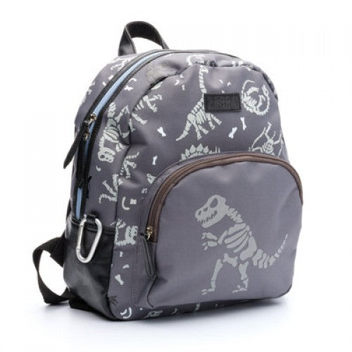 Zebra Trends 466008 Dino Fossil grey rugzak